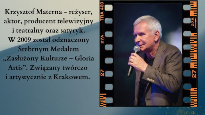 8 grudnia w limanowskiej bibliotece odbędzie się spotkanie z Krzysztofem Materną.