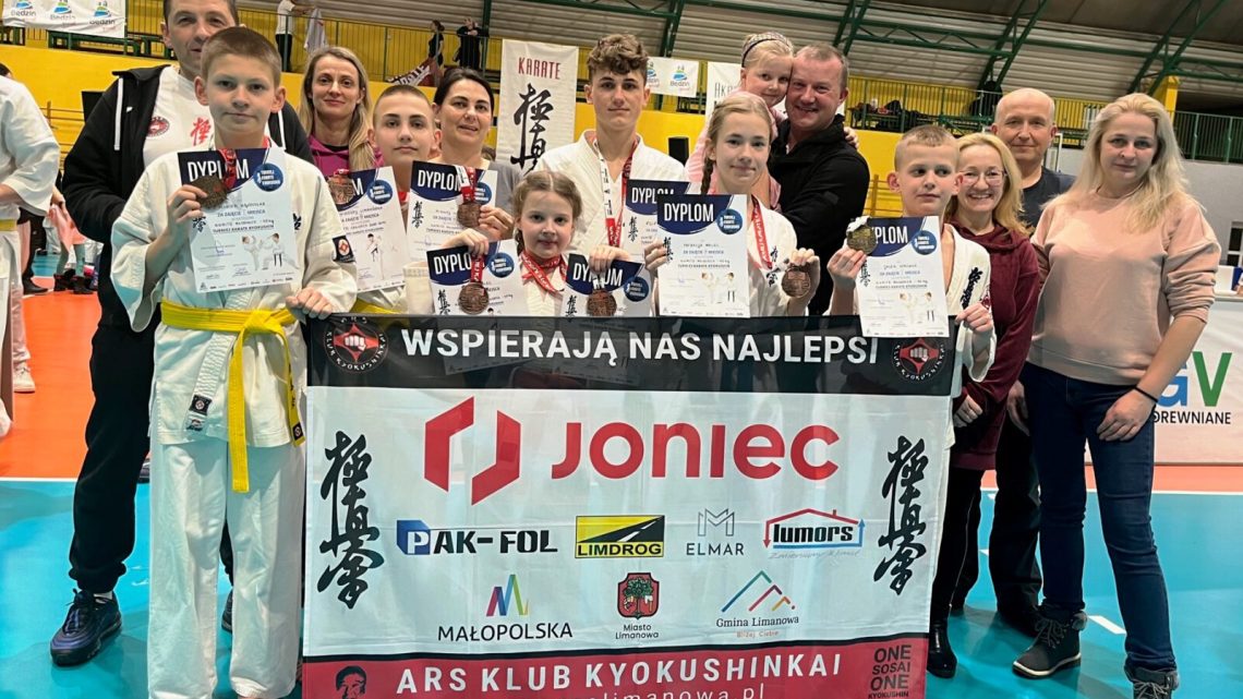 Kolejny sukces i 6 medali limanowskich karateków ARS Limanowa – JONIEC Team.