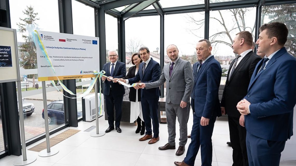 Centrum Kultury w Pleśnej oficjalnie otwarte.