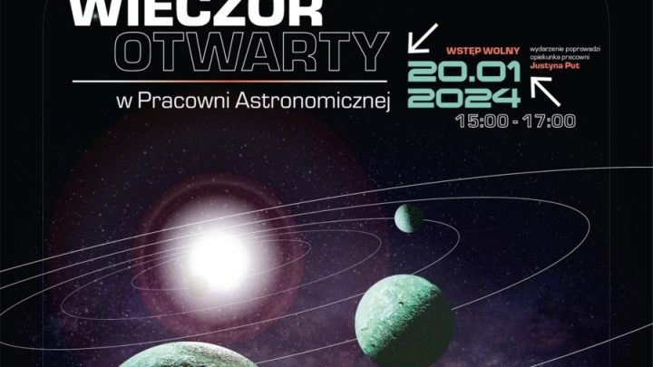 Wieczór astronomiczny z pasażem odkryć.