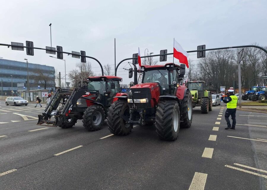 Jutro kolejny strajk rolników – będą utrudnienia na drogach!