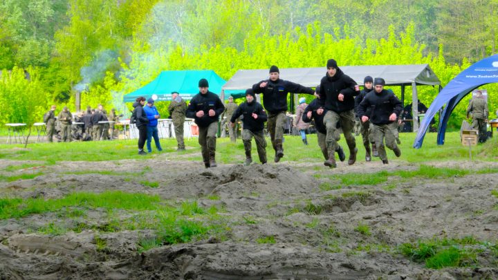 Spartakiada sportowo-obronna klas wojskowych.