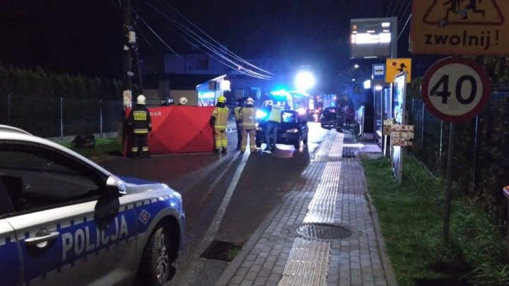 Śmiertelne potrącenie kobiety w Zagórniku.