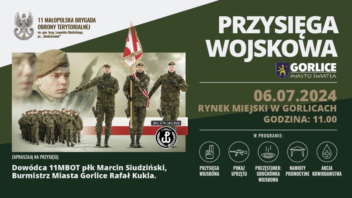 Przysięga Małopolskich Terytorialsów.