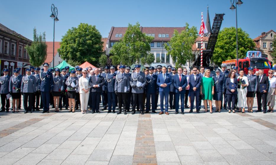 Powiatowe Obchody Święta Policji w Myślenicach 2024.