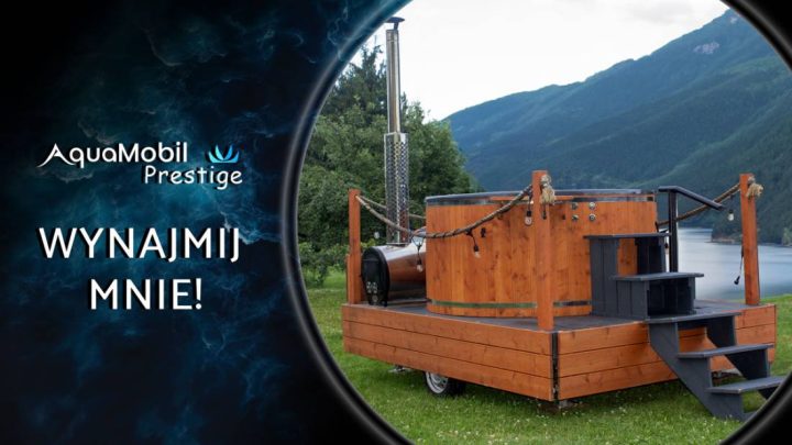 AquaMobil Prestige – mobilna balia / jacuzzi na wynajem!