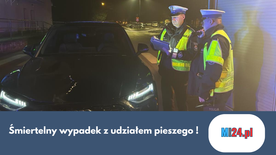 Jaroszowiec – Śmiertelny wypadek z udziałem pieszego. Jaroszowiec – Śmiertelny wypadek z udziałem pieszego.