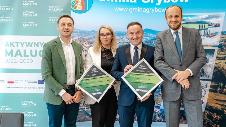 Ponad 372 tys. zł dla gminy Grybów na utworzenie 30 miejsc w żłobkach w ramach programu Aktywny Maluch.