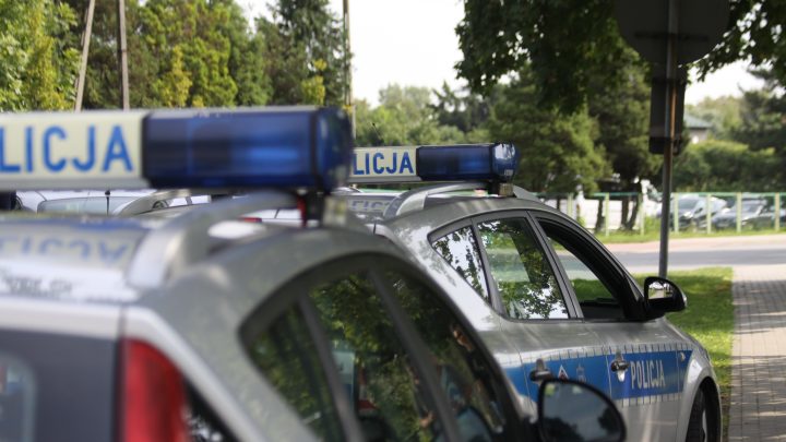 Gmina Kęty.  Pijany kierowca zatrzymany przez dwa patrole.
