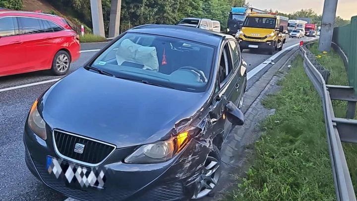 Zdarzenie drogowe na autostradzie A4!