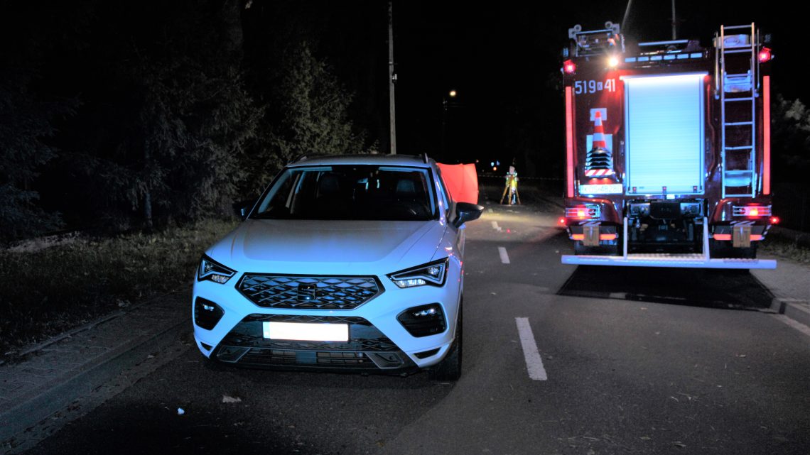 Kęty. Wypadek drogowy śmiertelny. Zginął pieszy.