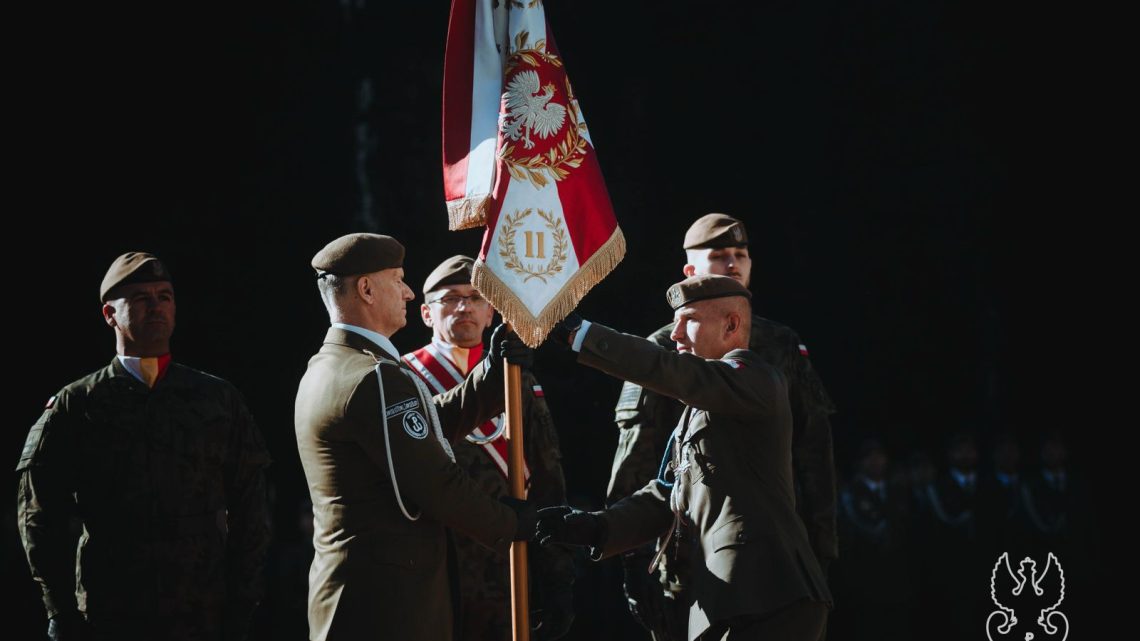 Przekazanie obowiązków Dowódcy 11 Małopolskiej Brygady Obrony Terytorialnej.
