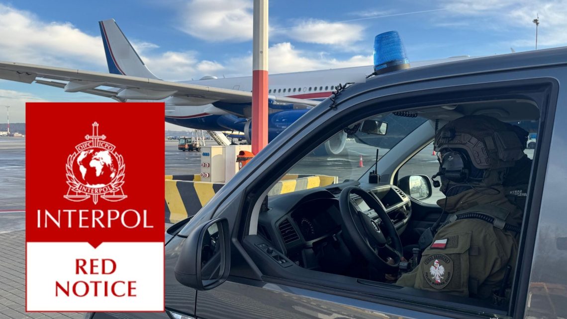 Meksykanin poszukiwany przez Interpol zatrzymany na krakowskim lotnisku.