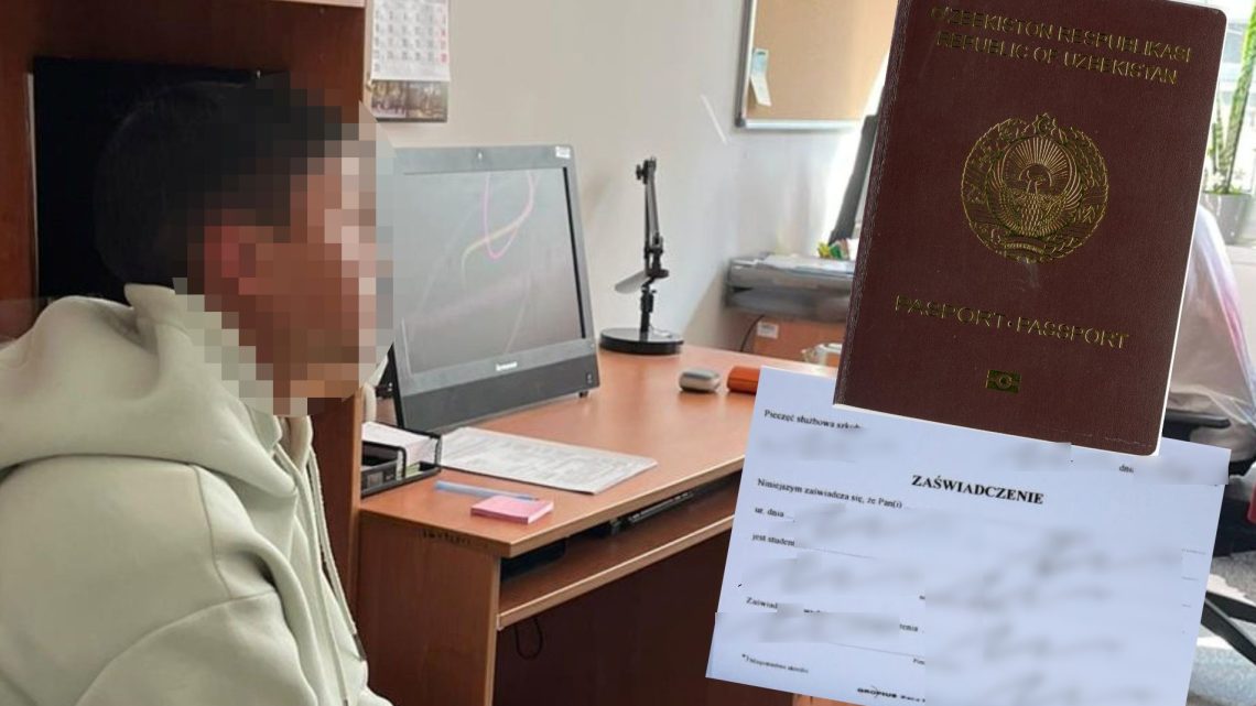 Kraków: obywatel Uzbekistanu posłużył się sfałszowanym dokumentem – kara grzywny i wydalenie!