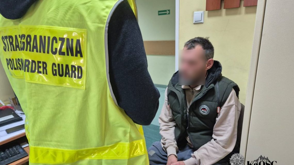 Kolejni cudzoziemcy zatrzymani przez Straż Graniczną na terenie Małopolski i Świętokrzyskiego.