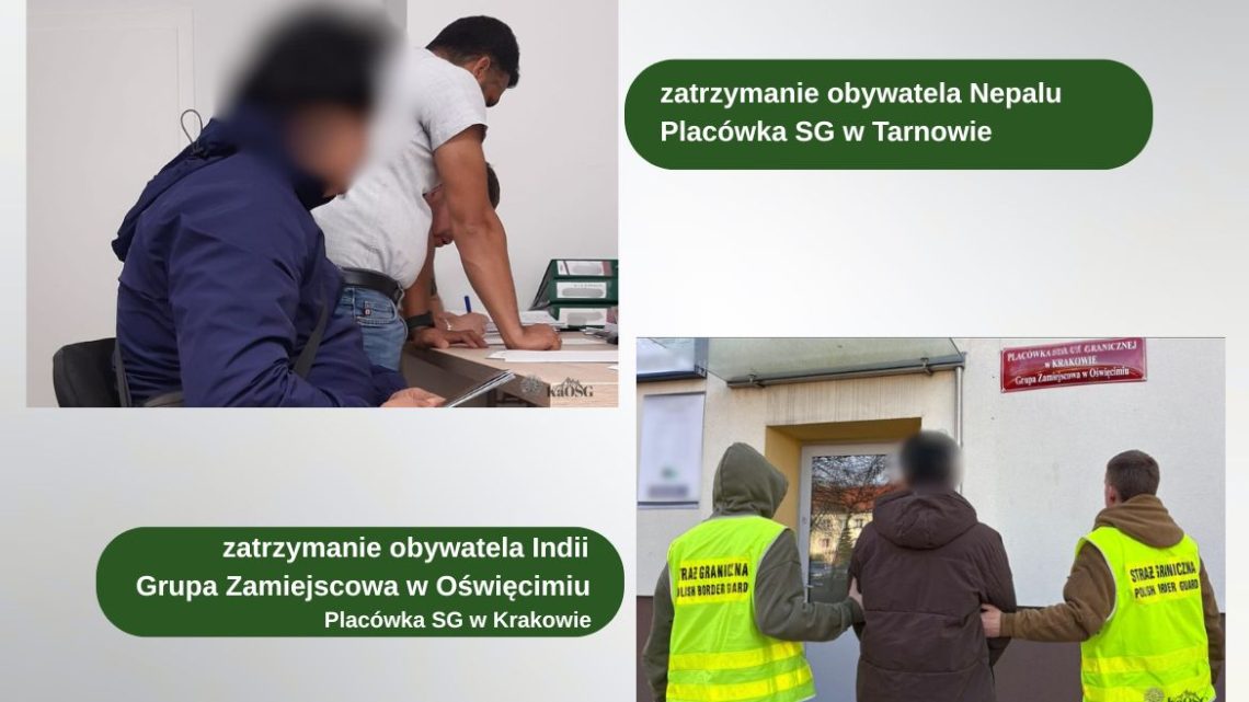 Skuteczne działania KaOSG. Kolejne zatrzymania cudzoziemców naruszających prawo!