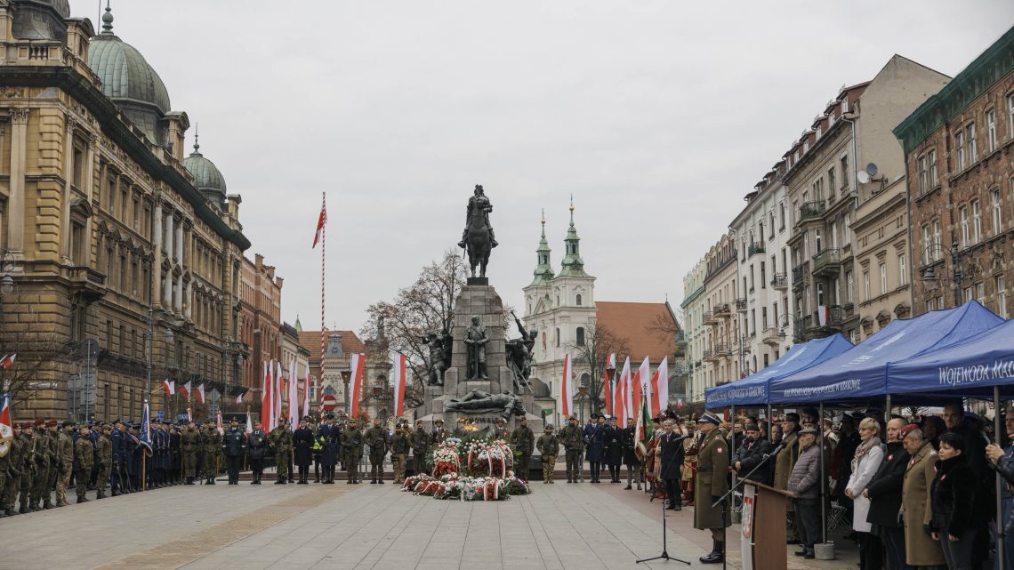 Krakowskie obchody Narodowego Święta Niepodległości.