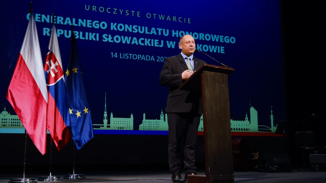 Słowacja wraca do Krakowa. Otwarto Generalny Konsulat Honorowy.