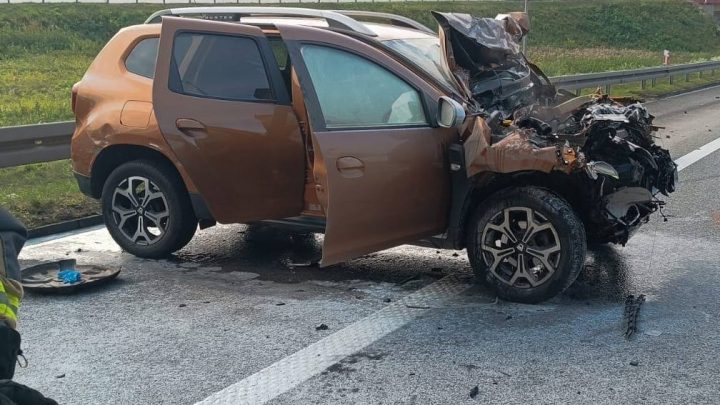 Wypadek na autostradzie A4 w kierunku Rzeszowa!