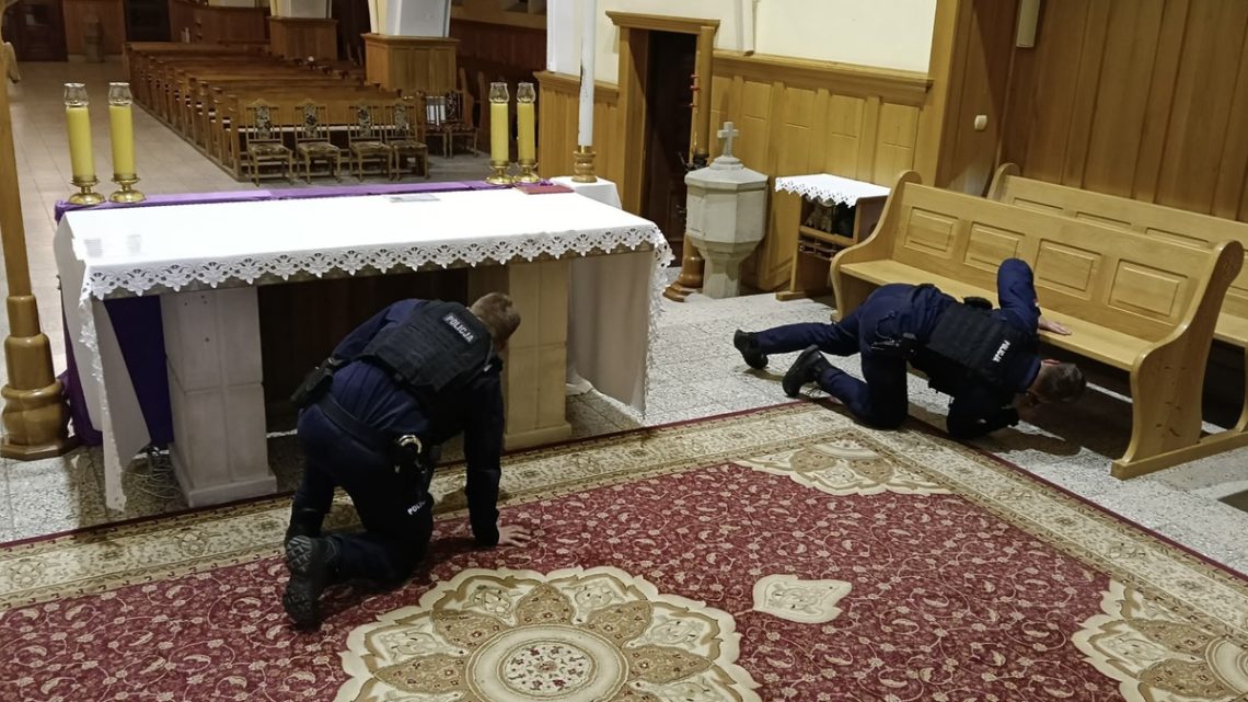 Fałszywy alarm bombowy w kościele w Tenczynie. 18-latek zatrzymany!