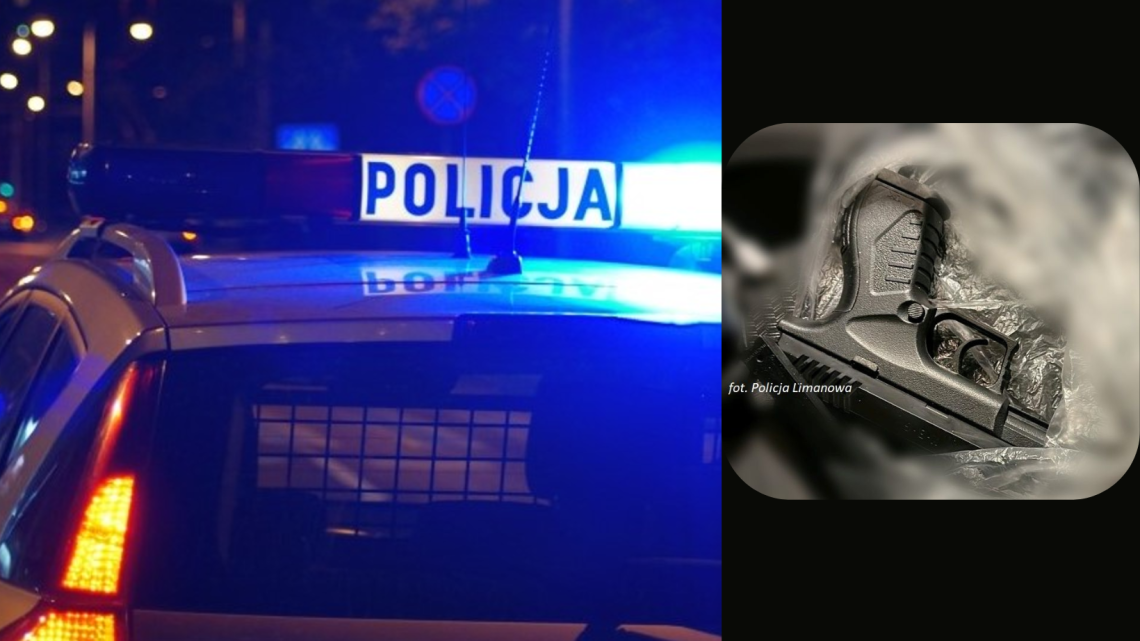 Strzały z broni pneumatycznej na budowie tunelu w Męcinie. 20-latek zatrzymany.