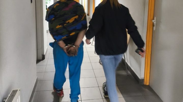 Ukrywał się w trudno dostępnym miejscu. Pomogła straż pożarna.