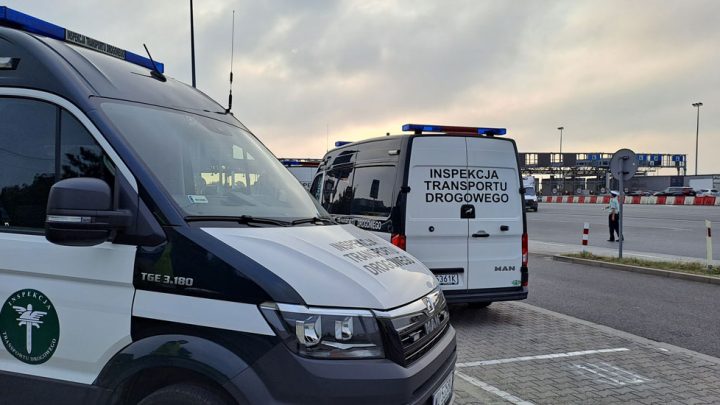 Pęknięta tarcza hamulcowa i 17 mandatów. Interwencja inspektorów na A4!
