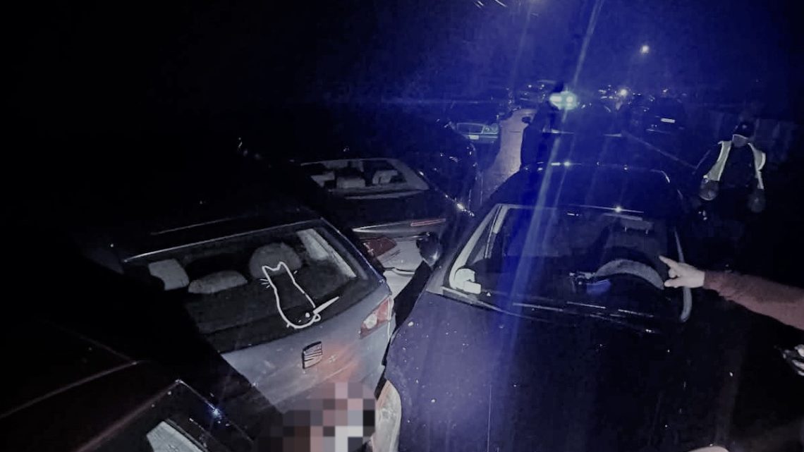 Pijana 20-latka rozbiła trzy samochody w Andrychowie. Miała ponad 1,3 promila alkoholu.