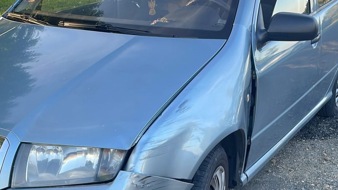 Głębowice. Wypadek drogowy z udziałem samochodu osobowego oraz motocykla.
