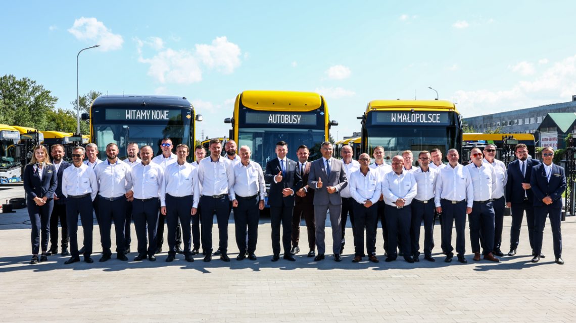 20 zeroemisyjnych autobusów rusza w Małopolskę.