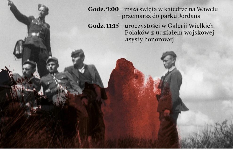 Krakowskie uroczystości z okazji Narodowego Dnia Pamięci Żołnierzy Wyklętych.