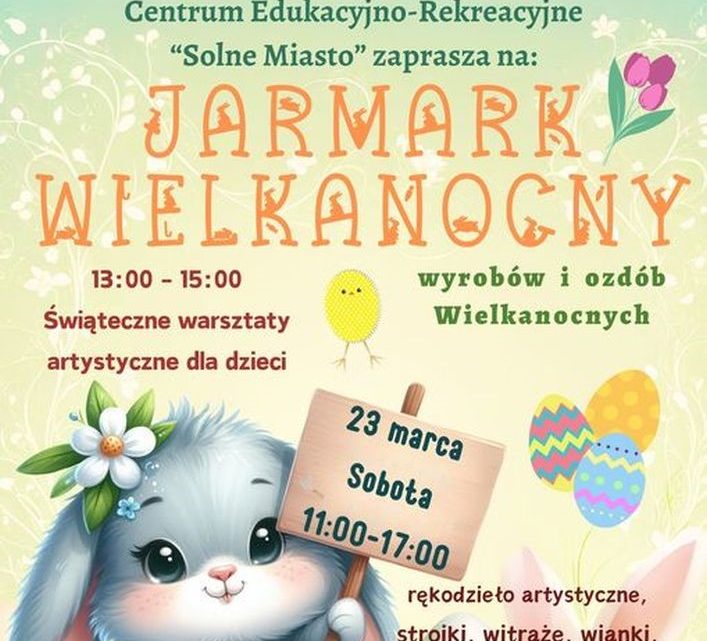 Jarmark Wielkanocny w Centrum „Solne Miasto”.