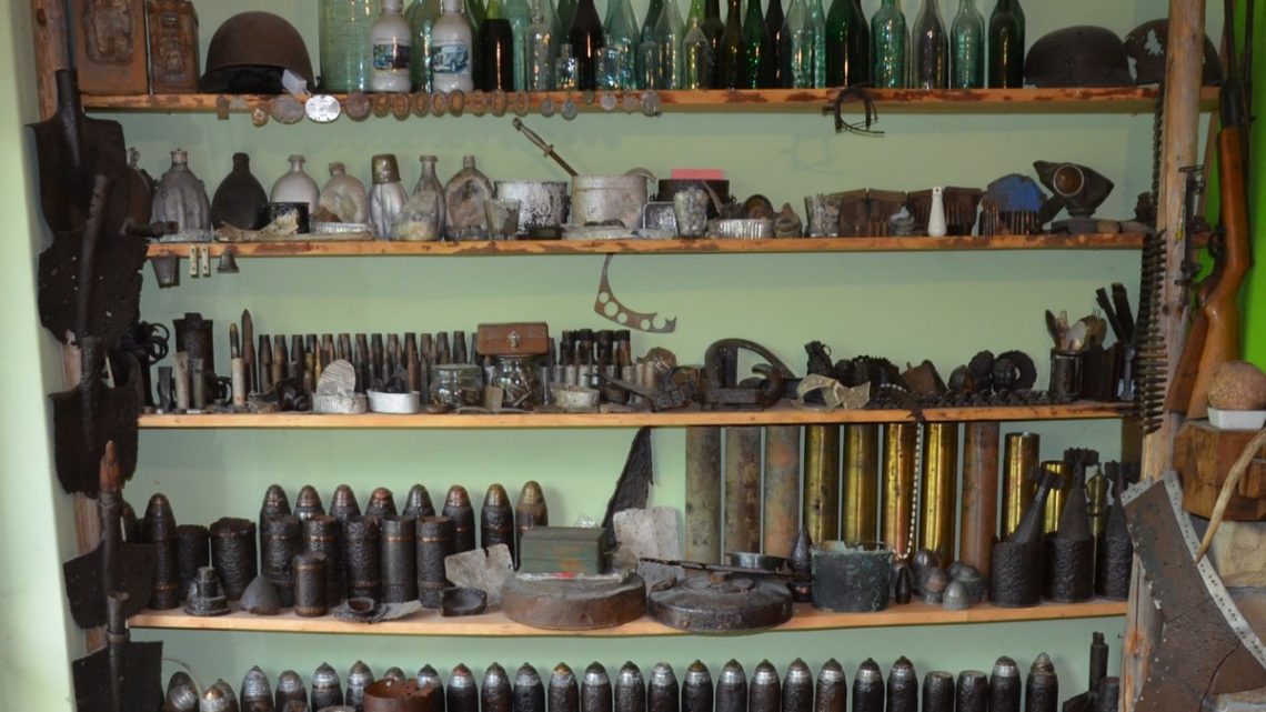 Nielegalny Kolekcjoner broni i amunicji z czasów II Wojny Światowej.