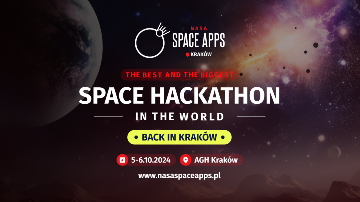 Największa lokalna edycja hackathonu NASA w Europie już w październiku w Krakowie!