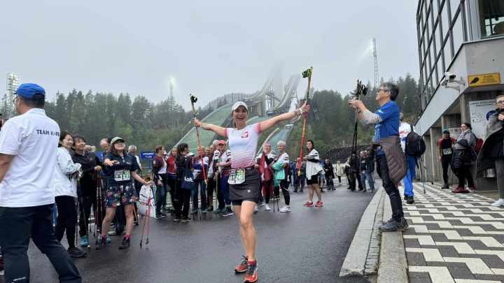 Policjantka z Myślenic została Mistrzynią Świata – INWA NORDiC WALKING 2024 Lahti.