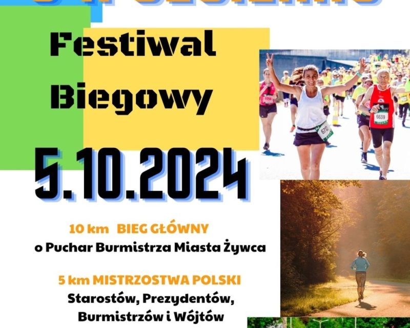 34. Jesienny Festiwal Biegowy w Żywcu.