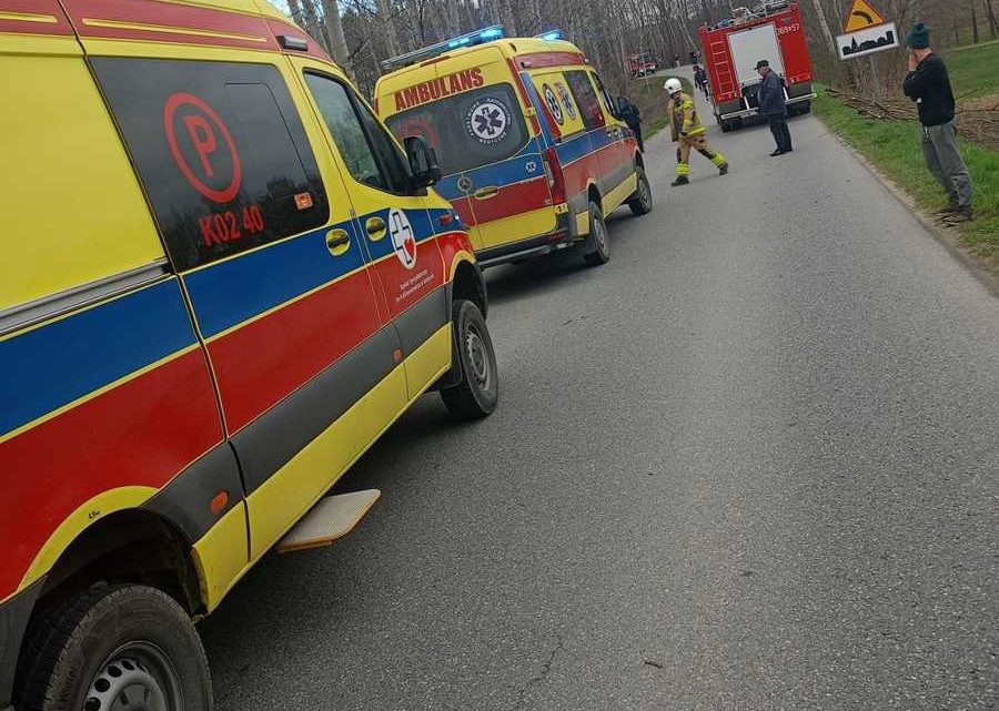 Śmiertelny wypadek drogowy. Śmiertelny wypadek drogowy.