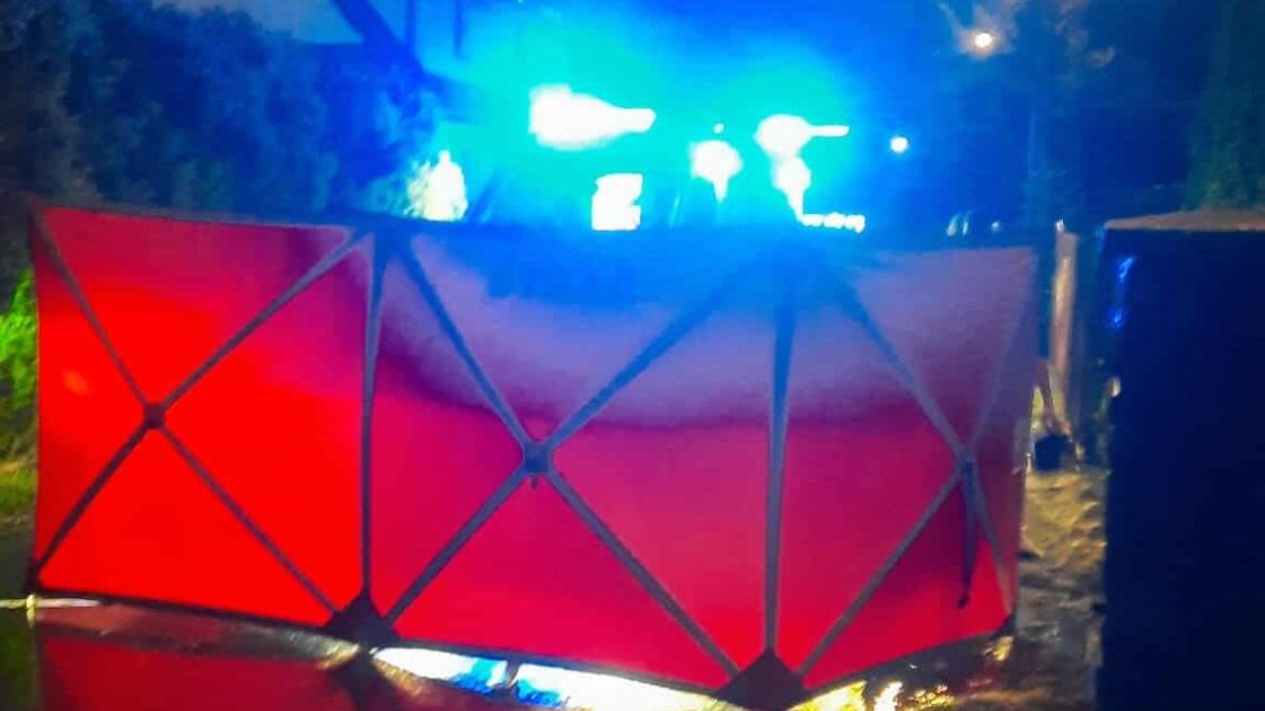 Potrącenie w Czarnym Dunajcu – droga zablokowana! Potrącenie w Czarnym Dunajcu – droga zablokowana!