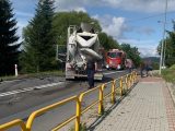 Zderzenie czołowe na DK28 w Rabce-Zdroju – droga całkowicie zablokowana.