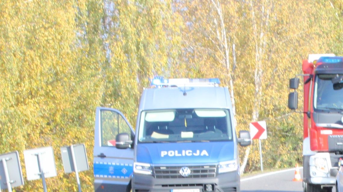 Przeciszów. Zdarzenie drogowe. Zderzenie osobówki z tirem!