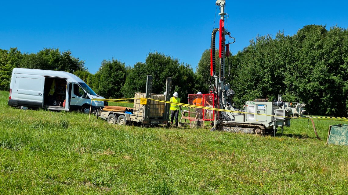 Ruszyły wiercenia geologiczne pod Beskidzką Drogę Integracyjną S52.