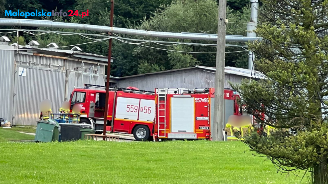 Pożar silosa z trocinami w Świnnej Porębie. Druga interwencja strażaków w ciągu dwóch dni! Pożar silosa z trocinami w Świnnej Porębie. Druga interwencja strażaków w ciągu dwóch dni!