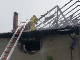 Pożar zabudowań gospodarczych w Turzy!