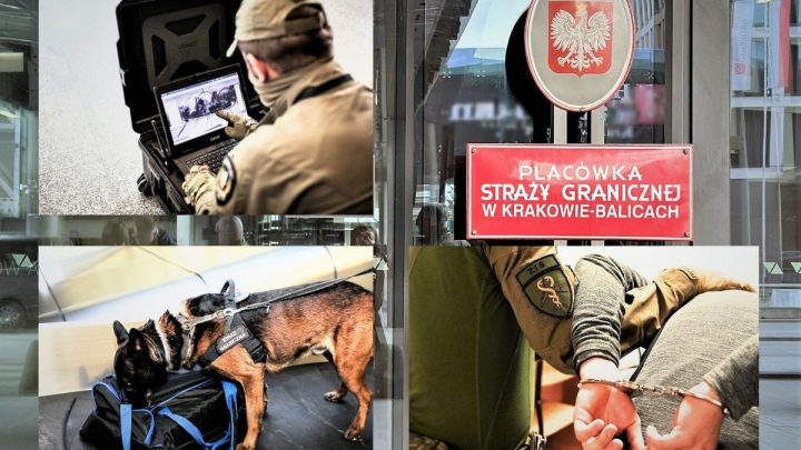 Intensywny weekend na krakowskim lotnisku – interwencje funkcjonariuszy Karpackiego Oddziału Straży Granicznej
