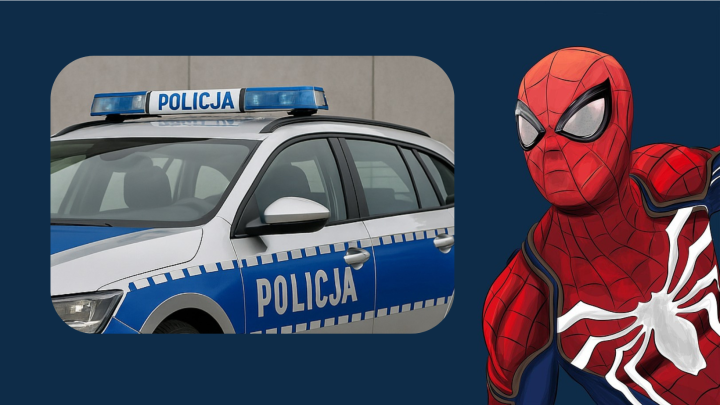 „Spider-Man” z Zakopanego wpadł… prosto z sufitu!