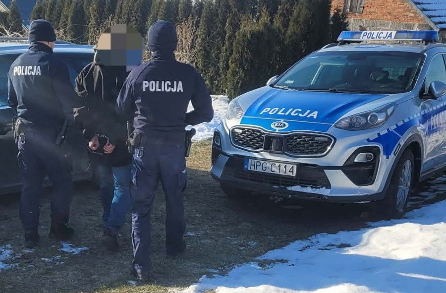 Zatrzymany sprawca podejrzany o pedofilię.