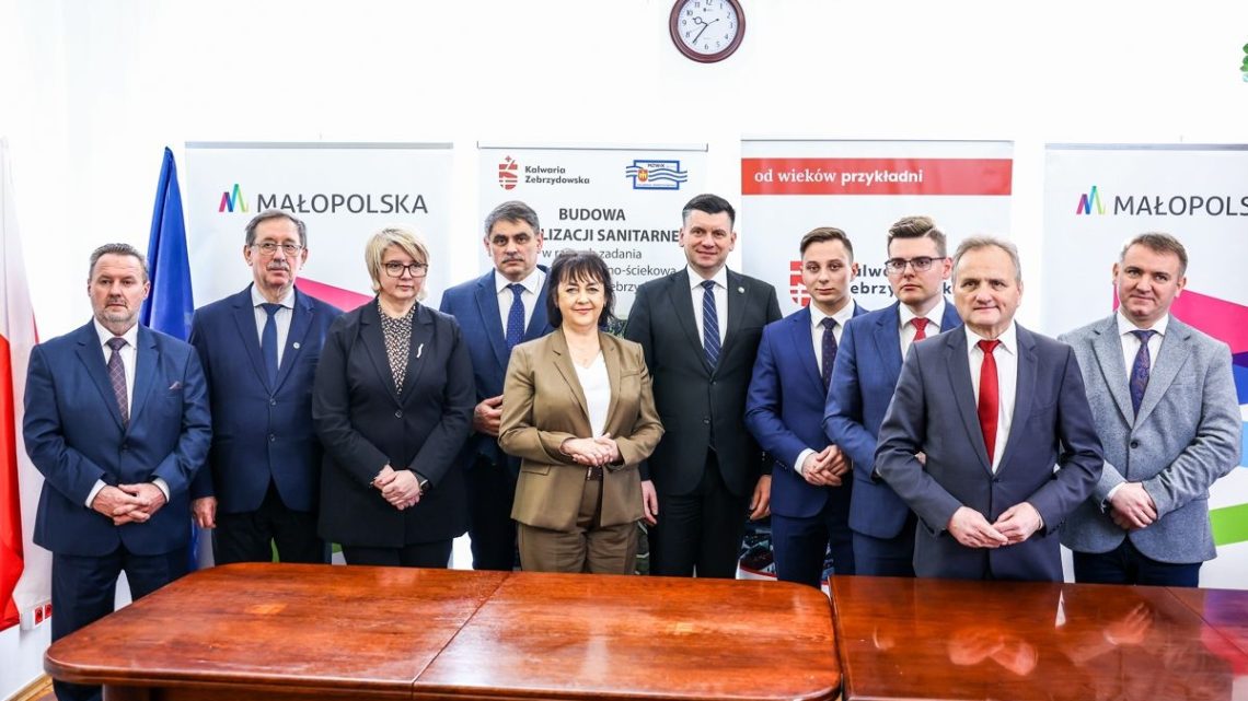 Nowa kanalizacja i inteligentne odczyty. Ważna inwestycja zakończona w Kalwarii Zebrzydowskiej.