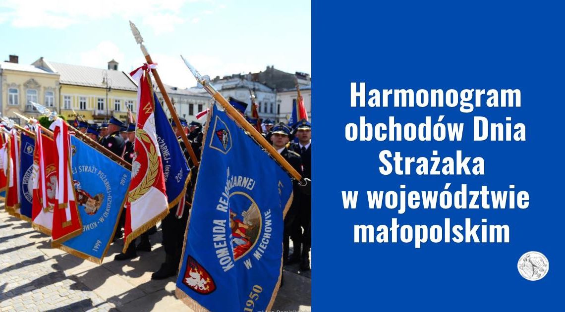 Święto strażaków w całej Małopolsce – sprawdź, kiedy w Twoim mieście.