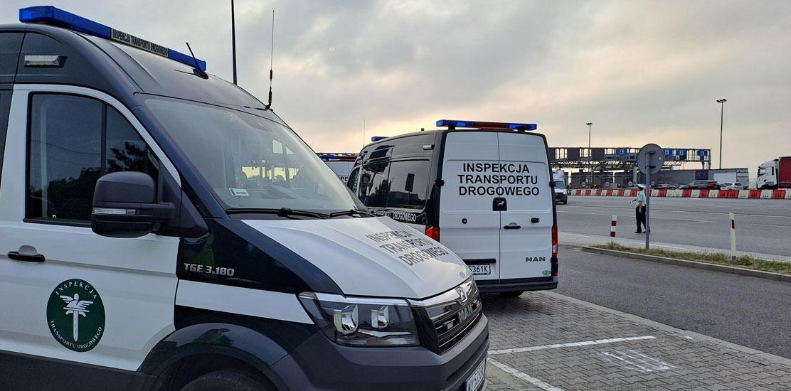 Pęknięta tarcza hamulcowa i 17 mandatów. Interwencja inspektorów na A4!