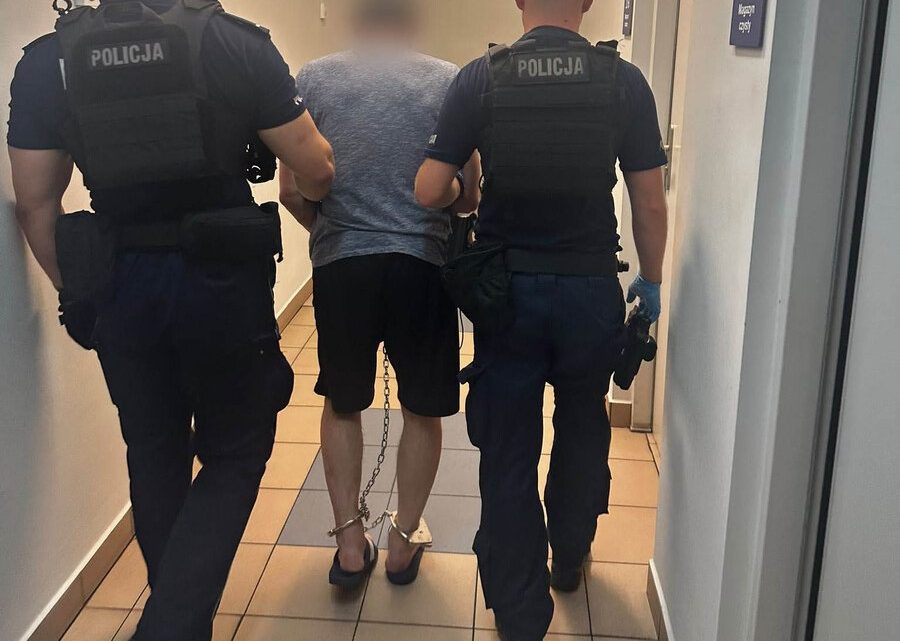Miał obnażać się na balkonie. Policjanci odkryli, że jest poszukiwany przez Interpol!